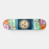 California Travel Poster Skateboard (Horizontaal)