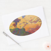 California Travel Sticker (Envelop)