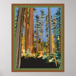 California Trees Poster