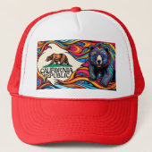 California Trucker Hat Trucker Pet (Voorkant)
