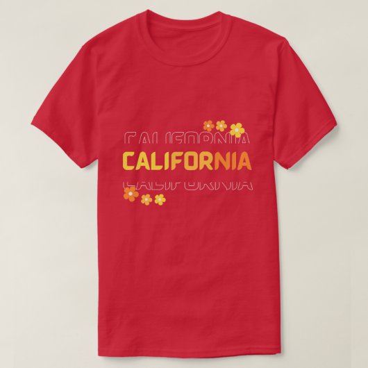 California TShirt (Design voorkant)