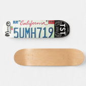 CALIFORNIA/TST-skateboard Persoonlijk Skateboard (Horizontaal)