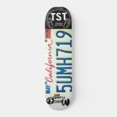 CALIFORNIA/TST-skateboard Persoonlijk Skateboard (Voorkant)
