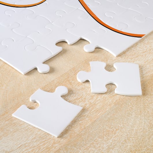 California Typography Art Legpuzzel (Zijkant)