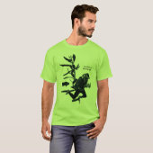 California Underwater Photography Diver met Fish T-shirt (Voorkant volledig)