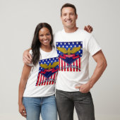 California USA Flag T-shirt (Unisex)