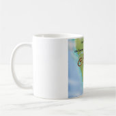 California USA  kaart en reisposter. Koffiemok (Links)