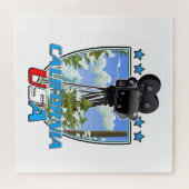 California USA Legpuzzel (Horizontaal)
