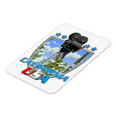 California USA Magneet (Linkerzijde)