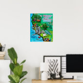 California USA Poster (Thuiskantoor)