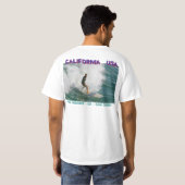 CALIFORNIA USA T-SHIRT (Achterkant volledig)
