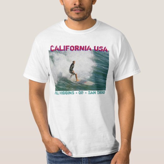 CALIFORNIA USA T-SHIRT (Voorkant)