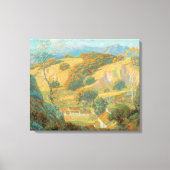 California Valley Boerderij Maurice Braun Fine Art Canvas Afdruk (Voorkant)