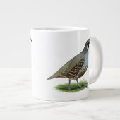 California Valley Quail Grote Koffiekop (Voorkant rechts)