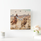 “California Vaquero” by Edward Borein Vierkante Klok (Huis)