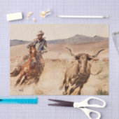 "California Vaquero" door Edward Borein Tissuepapier (Craft)