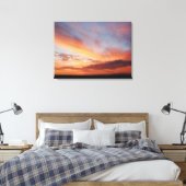 California Ventura County Sunset Sky Foto Art Canvas Afdruk (Insitu (Slaapkamer))