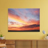 California Ventura County Sunset Sky Foto Art Canvas Afdruk (Insitu (Woonkamer))