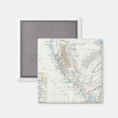California Verenigde Staten Magneet (Voorkant / Achterkant)