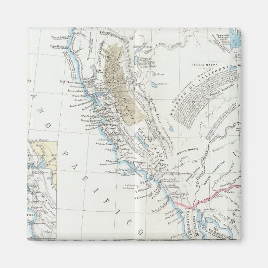 California Verenigde Staten Magneet (Voorkant)