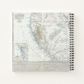 California Verenigde Staten Notitieboek (Achterkant)