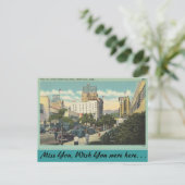 California, Vine Street, Hollywood Briefkaart (Staand voorkant)