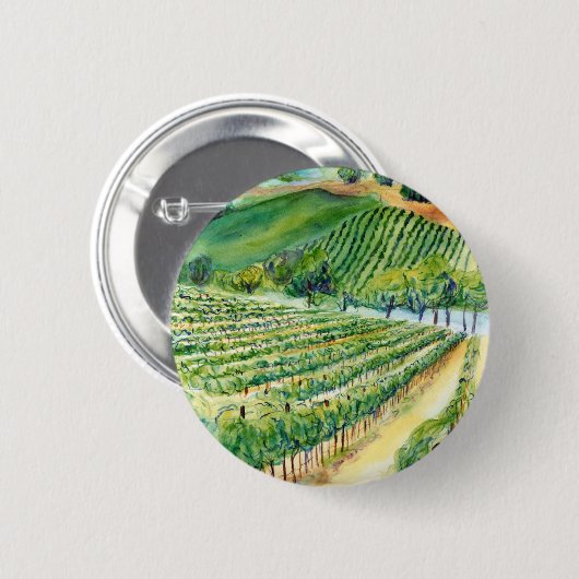 California Vineyard Button (Voorkant /achterkant)