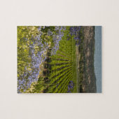 California Vineyard en Purple Flowers Legpuzzel (Horizontaal)