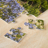 California Vineyard en Purple Flowers Legpuzzel (Zijkant)
