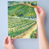 California Vineyard Flyer (Hand)