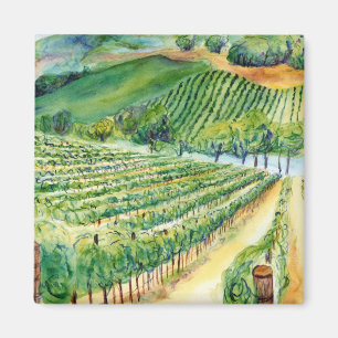California Vineyard Magnet