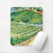 California Vineyard Mousepad Muismat (Met muis)