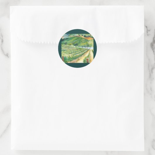 California Vineyard Sticker (Tas)