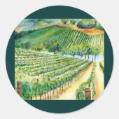 California Vineyard Sticker (Voorkant)