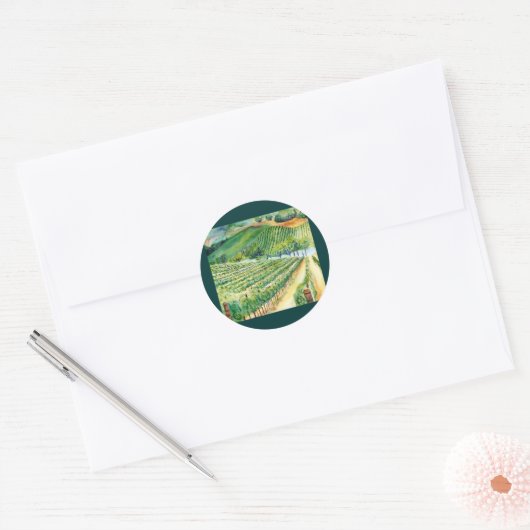 California Vineyard Sticker (Envelop)