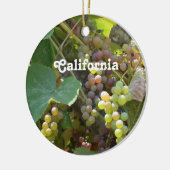 California Vineyards Keramisch Ornament (Links)
