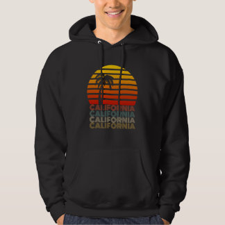 California Vintage Sommer Sunset Sunrise Retro Hoodie