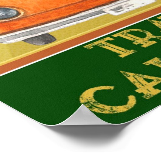 California Vintage Travel Poster (Hoek)