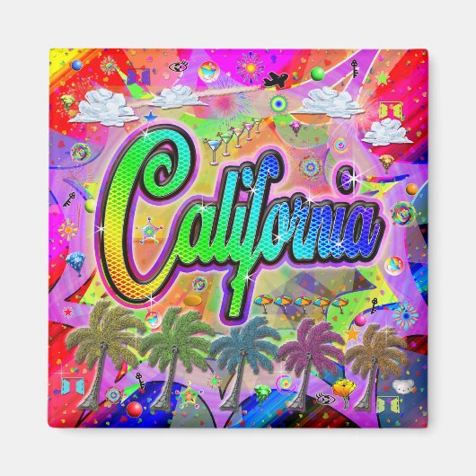 California Vista Express Magnet (Voorkant)