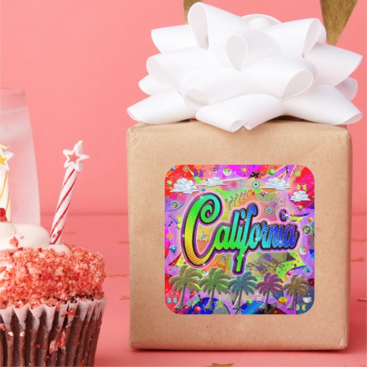 California Vista Express Sticker (Feest)