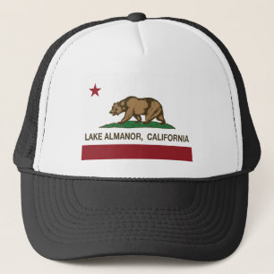 california vlag almanor trucker pet