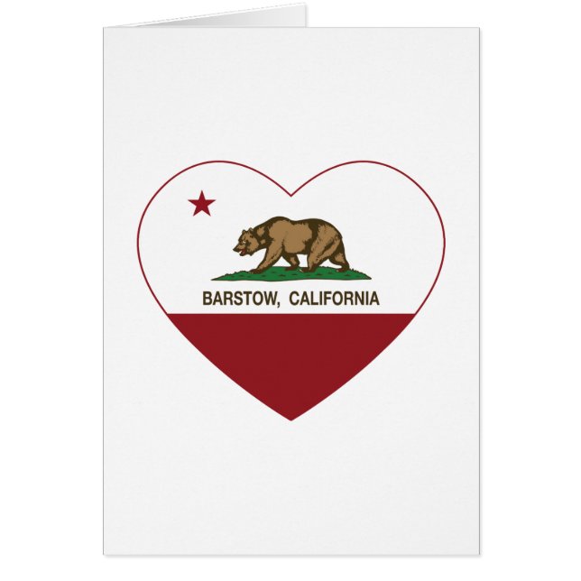 california vlag barstow hart (Voorkant)