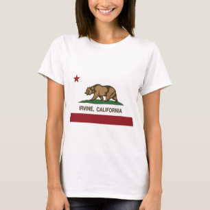 california vlag irvine t-shirt