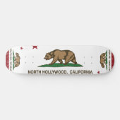 california vlag noord hollywood skateboard (Horizontaal)