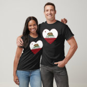 california vlag pacoima hart t-shirt (Unisex)