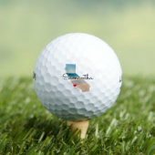 California Vorm Hart Foto Golfballen (Insitu Shirt)
