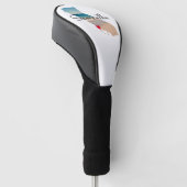 California Vorm Hart Foto Golfheadcover (Schuin)