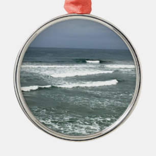 CALIFORNIA WAVES METALEN ORNAMENT