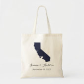 California Wedding Welkom Tote Bag (Voorkant)