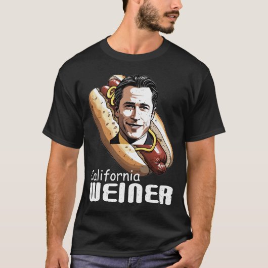 California Weiner T-shirt (Voorkant)